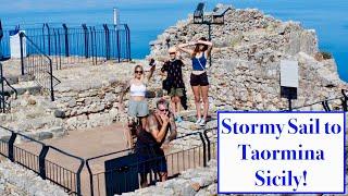 Episode 223 - Big Stormy Sails and exploring Taormina, Sicily!