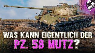 Was kann eigentlich der Pz. 58 Mutz? [World of Tanks - Gameplay - Deutsch]