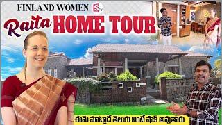 Finland Women Raita Home Tour | Anchor Vijay | Telugu Vlogs | Finland Women Raita Interview