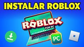 COMO DESCARGAR ROBLOX EN PC (RÁPIDO Y FÁCIL)