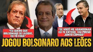 VALDEMAR ABANDONA BOLSONARO! LÍDER DO PARTIDO SE DISTANCIA E PENSA EM ENTREGAR EX-PRESIDENTE!