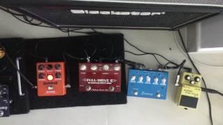 Pedal Test Bedroom Volume Crunch Blues Okko Diablo Fulltone Fulldrive 2 10th Ann CS Bogner Ecstasy