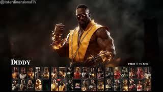 Diddy in Celebrity Mortal Kombat 2024