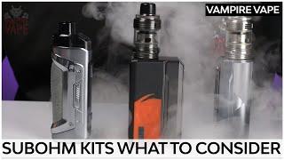 How To Choose A Sub Ohm Vape Kit?