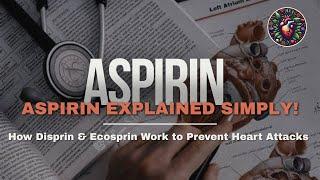 How Disprin & Ecosprin Work to Prevent Heart Attacks I Aspirin Explained Simply! #trending #shorts