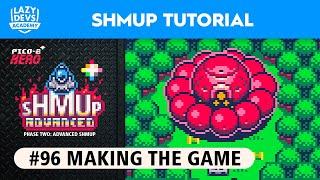 Making an Advanced Shmup #96 - Making the Game - Pico-8 Hero