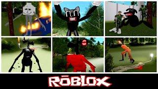 Cartoon Cat, Siren Head & More (Trevor creatures Roleplay Event! By @LeonardoLinox) [Roblox]