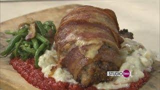 Studio 10: stuffed meatloaf with cheese and peppers The Hungry Owl