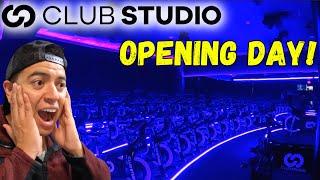 Club Studio: Opening Day! NEW Fitness Gym FULL TOUR