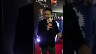 Red carpet interview with ahmed zakaria️️