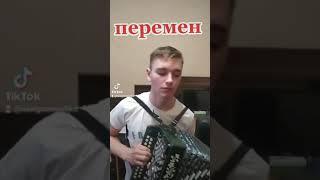 Цой "Перемен" на гармони.