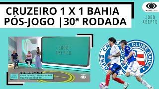 CRUZEIRO 1 X 1 BAHIA - TRICOLOR EMPATA COM O CRUZEIRO E FICA MAIS LONGE DO G-6