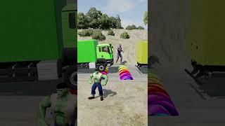 Watch This Hulk Truck Bounce! Crazy Speed Bump Jumps!