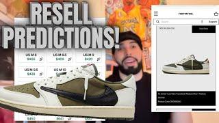 SECOND CHANCE RAFFLES! TRAVIS SCOTT JORDAN 1 LOW MEDIUM OLIVES AND RESELL PREDICTIONS! BE PREPARED!