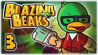 STEALING THE MOST OP GUN!! | Let's Play Blazing Beaks | Part 3 | PC Gameplay HD