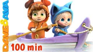 Row Row Row Your Boat | Nursery Rhymes Collection and Baby Songs from Dave and Ava