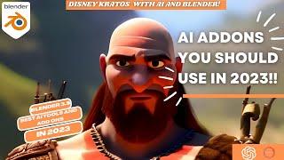 Blender 3.5 Ai addons