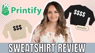 Printify Sweatshirt & Hoodie Review - Top 10 Bestselling Colors To Sell REVEALED from Printify!