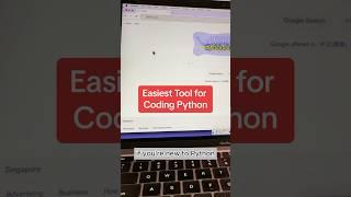 Easiest tool for python coding: Google Colab #python #coding #programming #computing