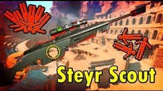 Выбил Steyr Scout с 5 коробок !