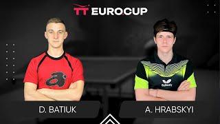 22:25 Dmytro Batiuk - Andrii Hrabskyi 19.03.2025 TT Euro.Cup Ukraine Master. TABLE 3