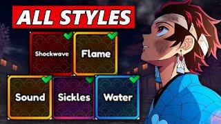 Mugen All Styles Full Showcase | New Demon Slayer Game