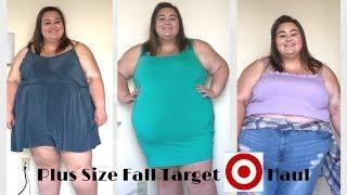 Plus Size Fall Target Haul and Try-On | From My New Dorm!