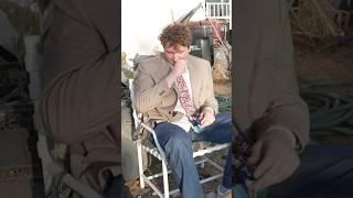 Lefty makes Andrew Break Character