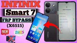 Infinix Smart 7/7 HD FRP Bypass Android 12 Infinix (X6516) Gmail Account Unloc 100% working