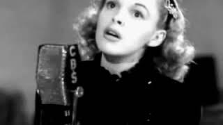 Somewhere over the rainbow sung by Judy garland