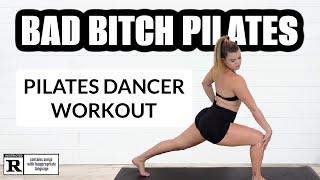 QUICK 15 MIN BAD B*TCH PILATES DANCER STYLE WORKOUT-ALL STANDING NO EQUIPMENT