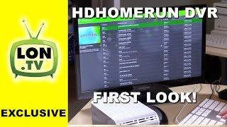 HDHomerun DVR First look! Media center replacement DVR software that supports protected content