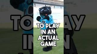 THIS MASCOT PLAYED IN A REAL NFL GAME #shorts #nfl