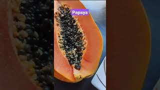 Papaya Healthiest Fruit #youtube #short️