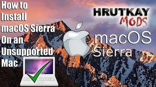 How to Install macOS Sierra on an Unsupported Mac