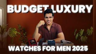 5 Affordable Luxury Watches for Men Under ₹3000 | Look Rich on a Budget (2025 Fashion)