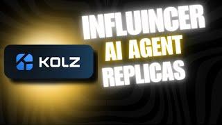 $KOLZ AI AGENT KOL BOTS!? THE NEXT AI AGENT PLAY? AI INFUINCERS