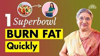 Protein, Fibre & Healthy Fat-burning super-bowl & detox drink recipe | Boost metabolism