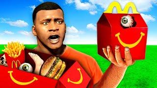 ICH öffne 100 HAPPY MEALS in GTA 5!!