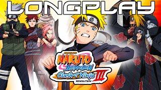 Naruto Shippuden: Clash of Ninja Revolution 3 - Longplay [Wii]