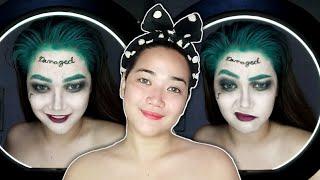 FEMALE JOKER MAKEUP TUTORIAL | Lyka Ramos