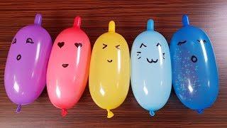 Making Slime with Funny Balloons - Satisfying Slime video