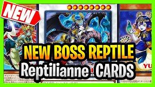 New YuGiOh Reptile Cards Burst of Destiny Reptile Reptilianne BOSS New Yugioh Cards 2021