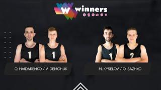 Winners Beach Volleyball. Men. O. Haidarenko / V. Demchuk - M. Kyselov / O. Sazhko 10.12.2024