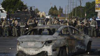 Trump deploys the National Guard to restore order in LA amid riots