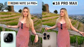 Redmi Note 14 Pro Plus 5G Vs iPhone 16 Pro Max Camera Test Comparison