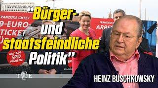 Franziska Giffey macht Bürger- und staatsfeindliche Politik - Heinz Buschkowsky im TE Talk