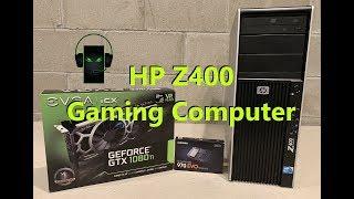 HP Z400 Gaming Computer (GTX 1080 Ti and NVMe.2 Install)