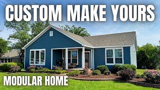 FULLY CUSTOMIZABLE modular home up to 5 beds/3 baths! Prefab House Tour