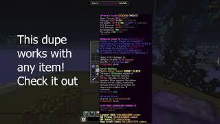 HYPIXEL SKYBLOCK DUPE ANY ITEM 2024 (STILL WORKING)